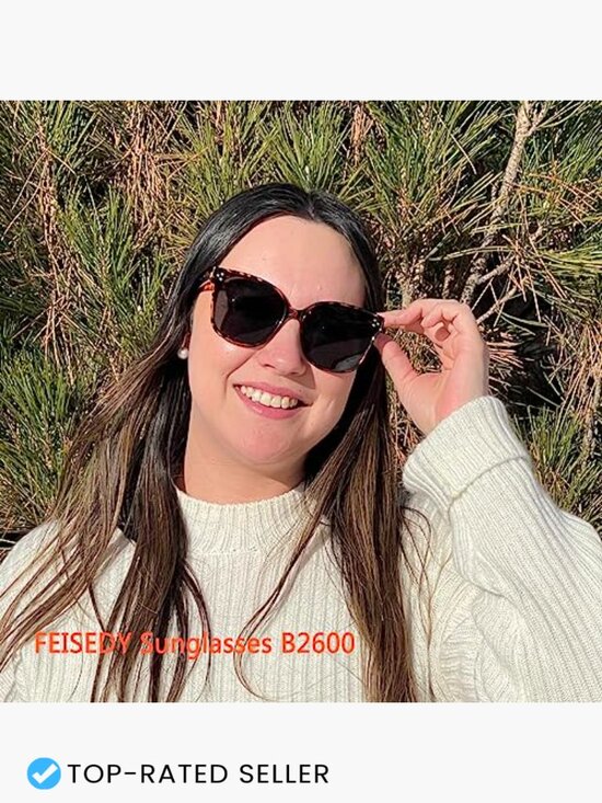 Oversized Square Polarized Sunglasses UV400 Protection Retro Vintage Sun main image 4